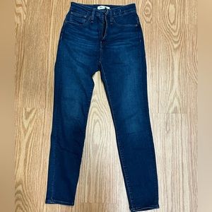 Madewell Petite Curvy High-Rise Skinny Jeans
